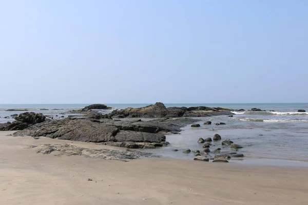 Rocas Cerca Del Mar India — Foto de Stock