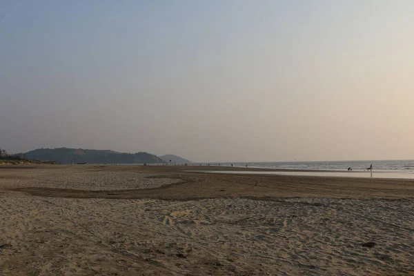 Морджимский Пляж Гоа Индия — стоковое фото