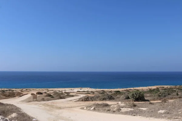 Der Nationalpark Von Cape Greco Zypern Meerblick — Stockfoto