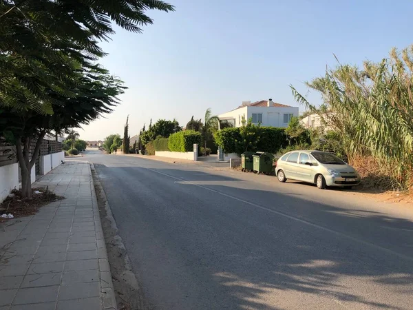 Straßen Protaras Zypern — Stockfoto