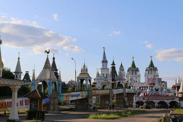 Izmailovski Kremlin Moskoe Rusland — Stockfoto