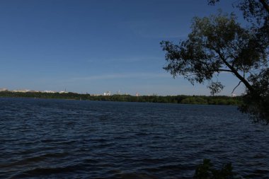 Moskova 'nın Büyük Strogino Zaton Panoraması