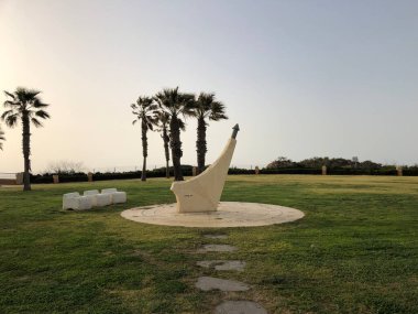 Güneş saati İsrail Netanya gün batımı