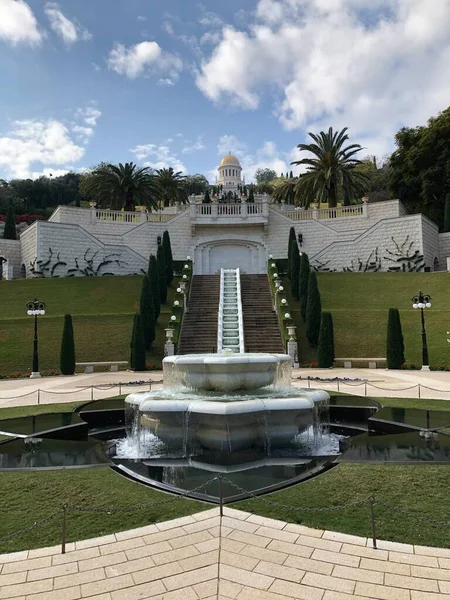 Bahai Bahçeleri İsrail Hayfa turistik merkezi