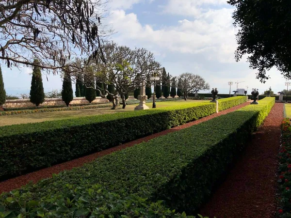 Bahai Bahçeleri İsrail Hayfa turistik merkezi