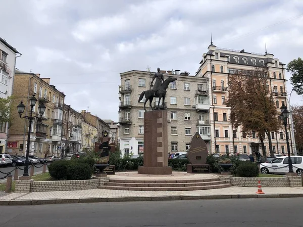 Ucrânia Kiev Monumento Aos Defensores Fronteiras — Fotografia de Stock