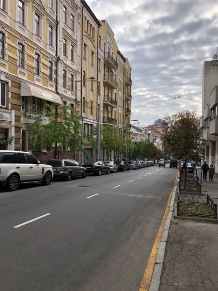 Strade Del Centro Kiev Ucraina — Foto Stock