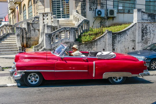 Eski Küba araba.