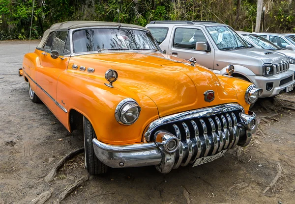 Eski Küba araba. — Stok fotoğraf