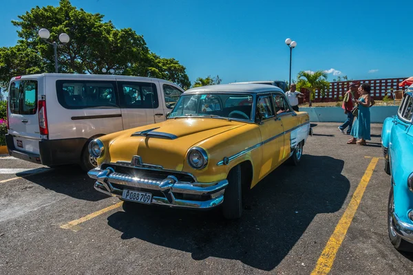 Eski Küba araba. — Stok fotoğraf