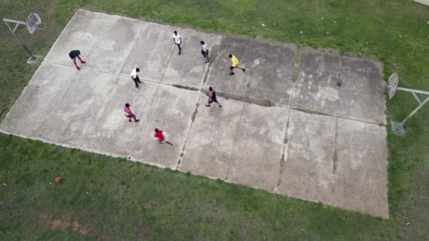 2013 년 10 월 1 일에 확인 함 . Port Elizabeth, South Africa October 2020 Group of men playing basketball — 비디오