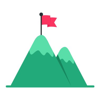 Hedef simgesi. Hedefin ortasına yerleştirilmiş bir ok. İş hedefi kavramı.