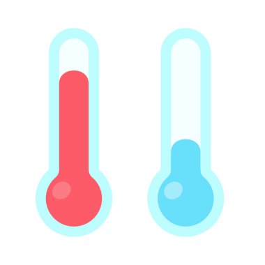 Hastalardaki ateşi ölçmek için sıcak ve soğuk sıcaklık ölçme cihazı.
