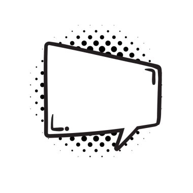 Konuşma İletileri ve Çizgi Film Karakterleri Düşünceleri İçin Konuşma Baloncuğu