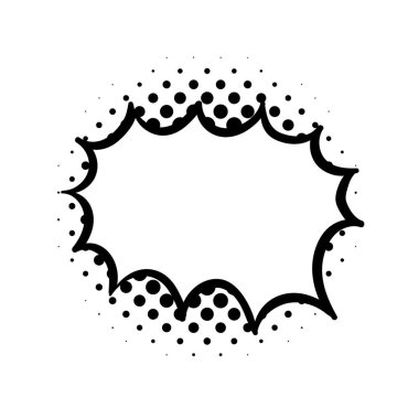 Konuşma İletileri ve Çizgi Film Karakterleri Düşünceleri İçin Konuşma Baloncuğu