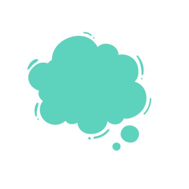 Konuşma İletileri ve Çizgi Film Karakterleri Düşünceleri İçin Konuşma Baloncuğu