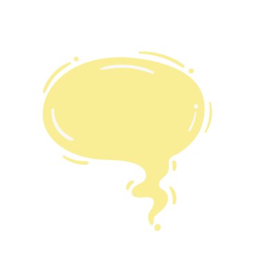 Konuşma İletileri ve Çizgi Film Karakterleri Düşünceleri İçin Konuşma Baloncuğu