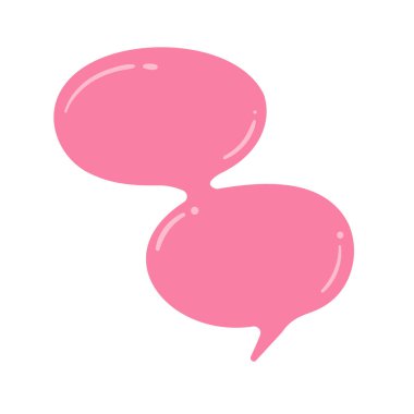 Konuşma İletileri ve Çizgi Film Karakterleri Düşünceleri İçin Konuşma Baloncuğu