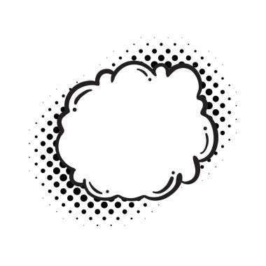 Konuşma İletileri ve Çizgi Film Karakterleri Düşünceleri İçin Konuşma Baloncuğu