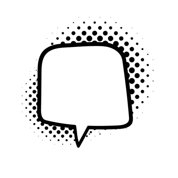 Bolha Fala Para Entrar Mensagens Conversação Pensamentos Personagens Desenhos Animados —  Vetores de Stock