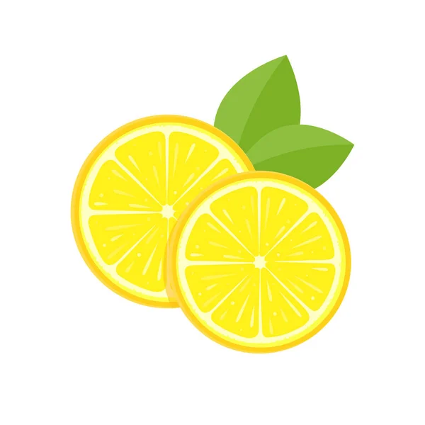 Vector Amarillo Limón Fruta Con Sabor Amargo Para Cocinar Exprimir — Vector de stock