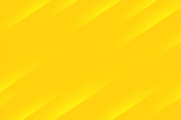 Желтый Градиентный Фон Диагональным Свечением Простой Современный Дизайн — стоковый вектор