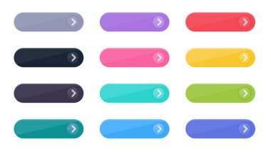 Beyaz arkaplanda izole edilmiş basit web sitesi linklerine tıklayın.