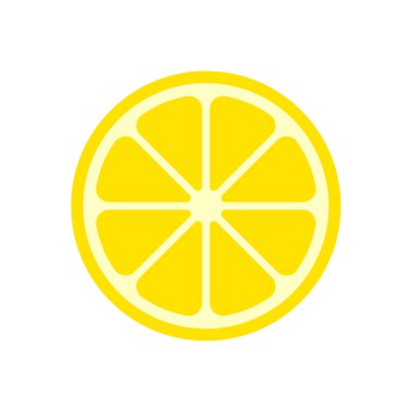 Sarı limon vektörü. Limon ekşi ve yüksek C vitamini içeren bir meyvedir. Taze hissetmeye yardımcı olur..
