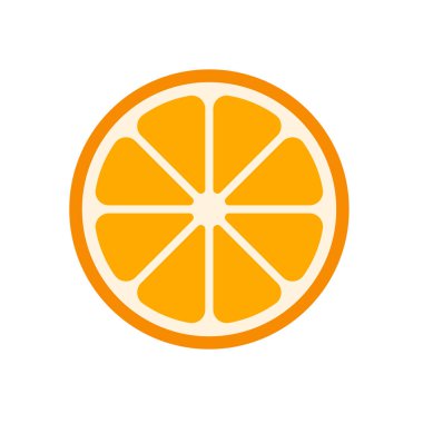 Yaz ferahlatıcı meyve portakalları beyaz arka planda ayrı ayrı kesilir..