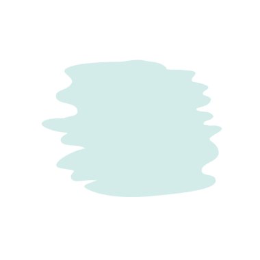 Çeşitli şekil ve metin çerçevelerine boyanmış renk fırçası.