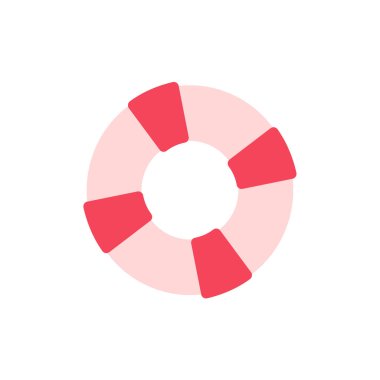 Karpuz ve dondurma vektörü yaz tatilinde rahatlamaya yardımcı olur..