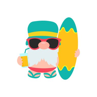 Cüceler Yazı. Cüceler yaz gezilerinde şapka ve güneş gözlüğü takarlar..