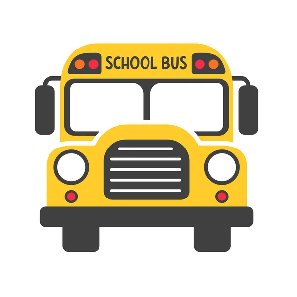 School Bus Vector Gifts School Bus Drivers Concept Back School — Stock Vector