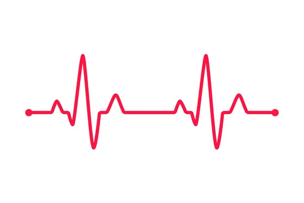 Sada Vektorů Srdečního Tepu Koncepce Pomoci Pacientům Cvičení Pro Zdraví — Stockový vektor