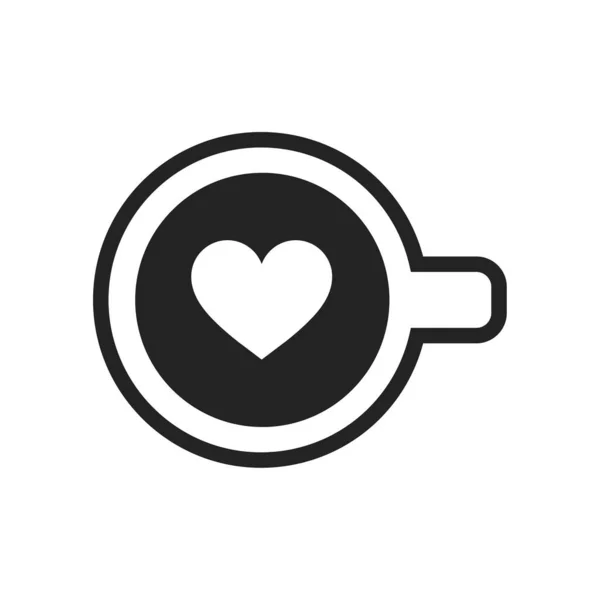 Wektor Rytmu Serca Wykresy Szybkiego Bicia Serca Porannej Kawy Kofeiną — Wektor stockowy