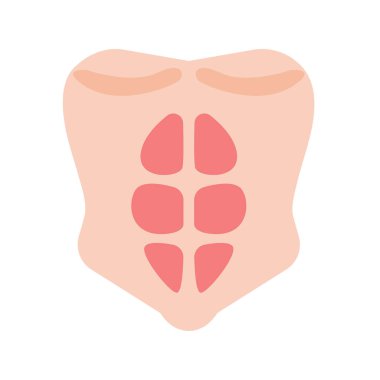 muscle icon. Building strong arm muscles for healthy men by eating protein and exercising.