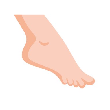 Ayak izi ikonu. Kokulu ayak. Ayaklarını yıkayarak ayaklarını sağlıklı tutma fikri..