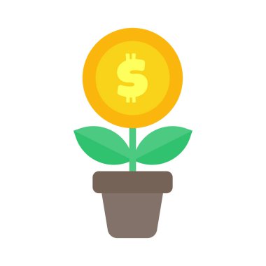 Para birimi simgesi. Altın doların değeri artar ve azalır.