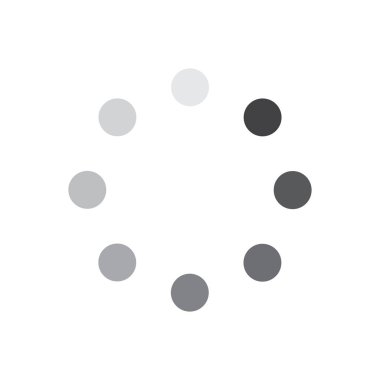 Web sitesi Tampon Yükleyicisi A web sitesinden bilgi indirmek için döndürme çemberi indir.