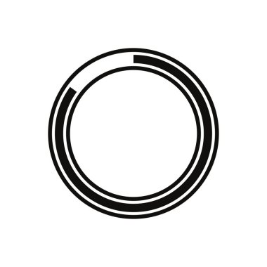 Web sitesi Tampon Yükleyicisi A web sitesinden bilgi indirmek için döndürme çemberi indir.