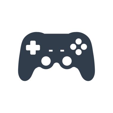 Video oyun konsolu. Arkaplanda izole edilmiş kontroller için düğmeleri olan mobil oyun