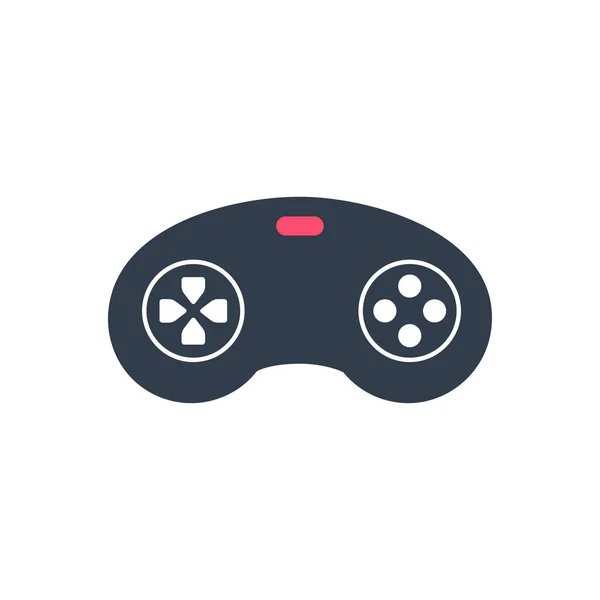 Spelkonsol Mobilt Spel Med Knappar För Kontroller Isolerade Bakgrunden — Stock vektor