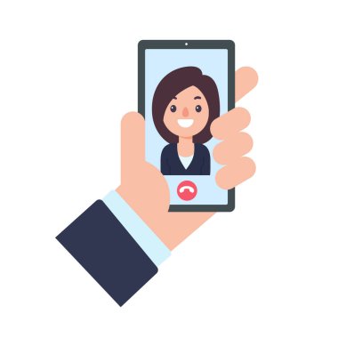 Bilgisayar ekranı çevrimiçi toplantı konseptinde vektör işadamı