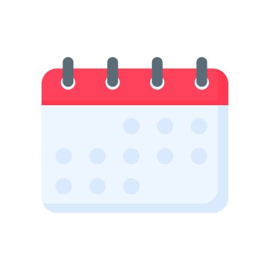 Calendar icon. A red calendar for reminders of appointments and important festivals in the year.