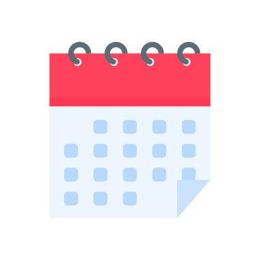 Calendar icon. A red calendar for reminders of appointments and important festivals in the year.