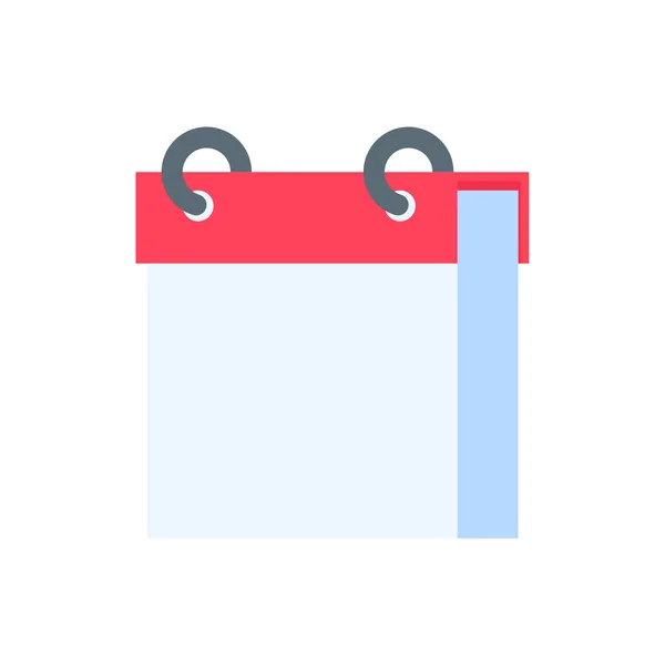 Calendar Icon Red Calendar Reminders Appointments Important Festivals Year — Vettoriale Stock