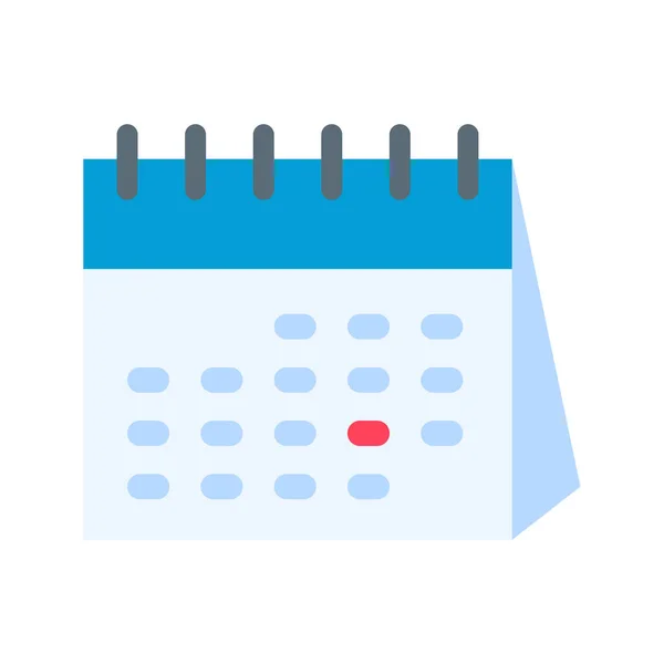 Calendar Icon Red Calendar Reminders Appointments Important Festivals Year — Vector de stock