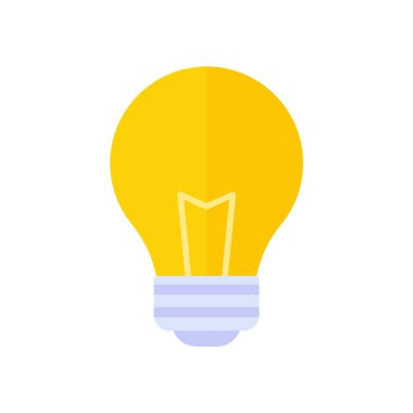 Light bulb icon. Light bulb ideas and creativity. Analytical Thinking for Innovation Processing