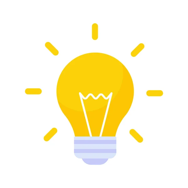 Light Bulb Icon Light Bulb Ideas Creativity Analytical Thinking Innovation — Stock Vector