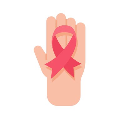 vector hands giving hearts to each other Helping the poor by donating items to charity